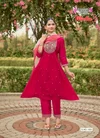 Madhu Vol 1 By Mystic 9 Mul Chanderi Kurti With Bottom Dupatta
